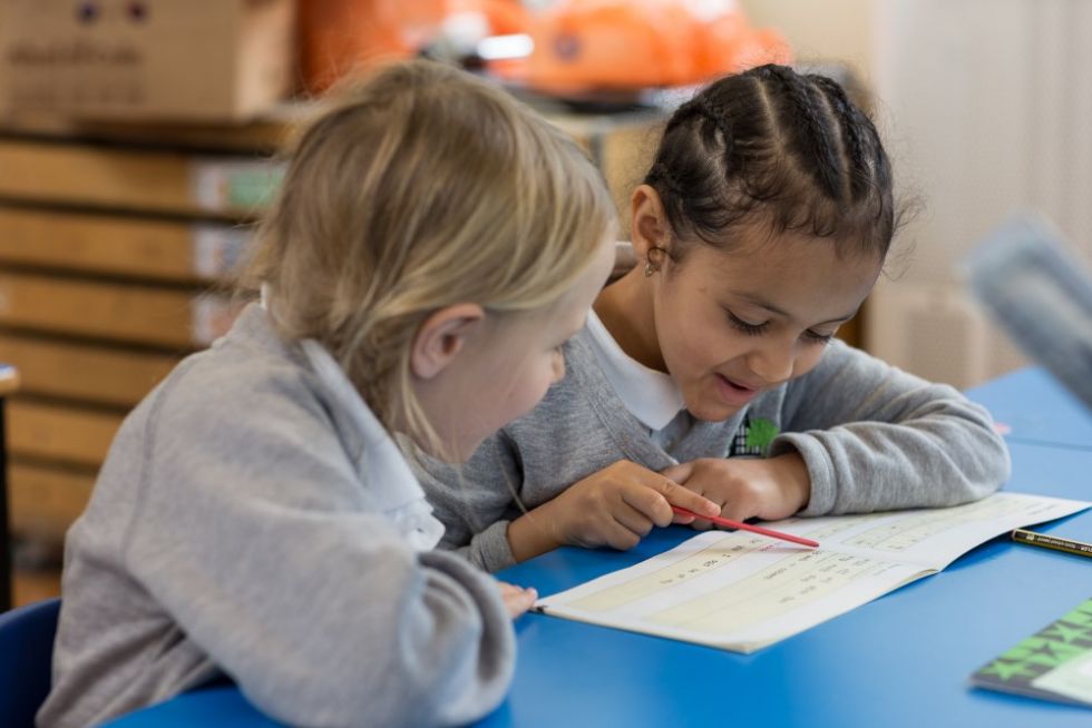 American school books image